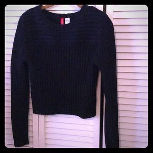 H&M Crop Long Sleeve Sweater